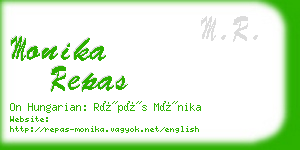 monika repas business card